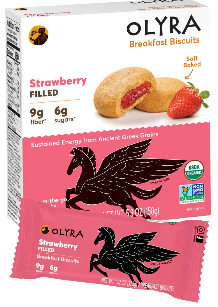 Olyra Strawberry Filled Breakfast Biscuits Martie