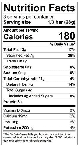 85% Dark Chocolate Bar