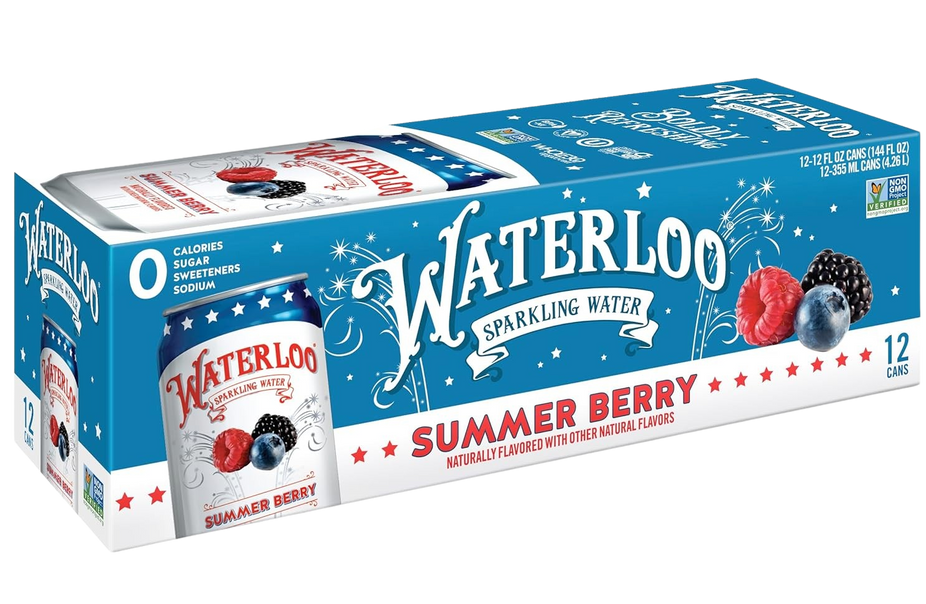 Summer Berry Sparkling Water (12 Pack)