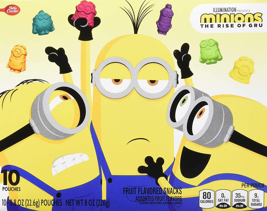 Betty Crocker Minions Fruit Snacks Assorted Fruit 10CT – Martie