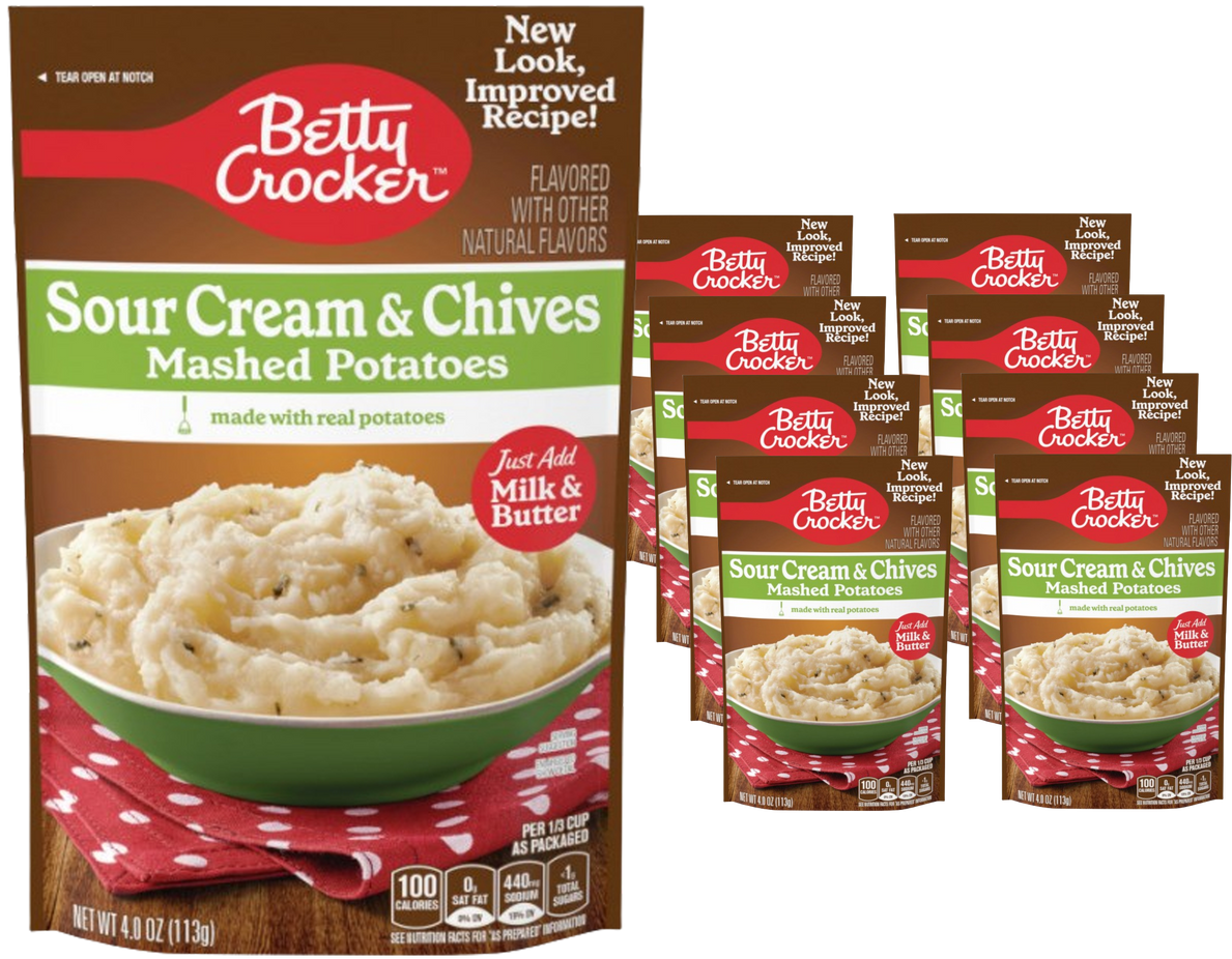 Sour Cream & Chives Mashed Potatoes (8 Pack)