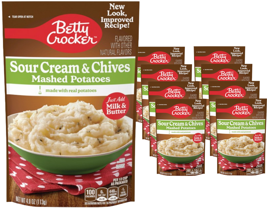 Sour Cream & Chives Mashed Potatoes (8 Pack)