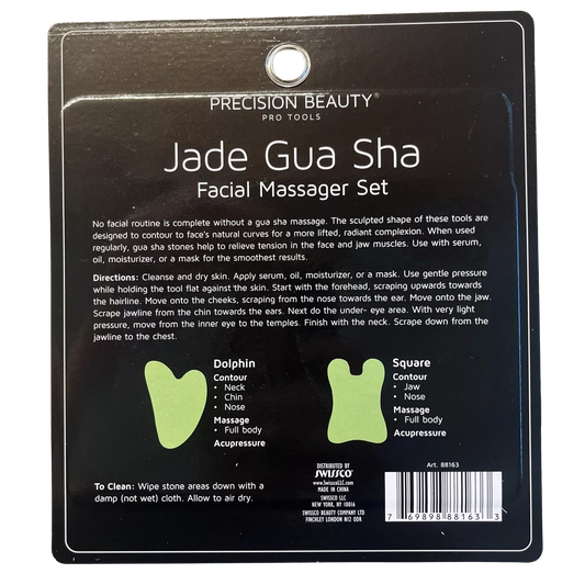 Jade Gua Sha - Facial Massager Set