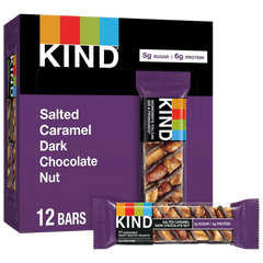 Salted Caramel & Dark Chocolate Nut Bar (12 CT)