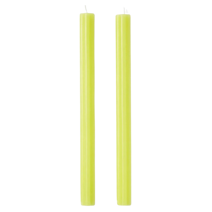 Candle Taper - Yellow (Set of 2)