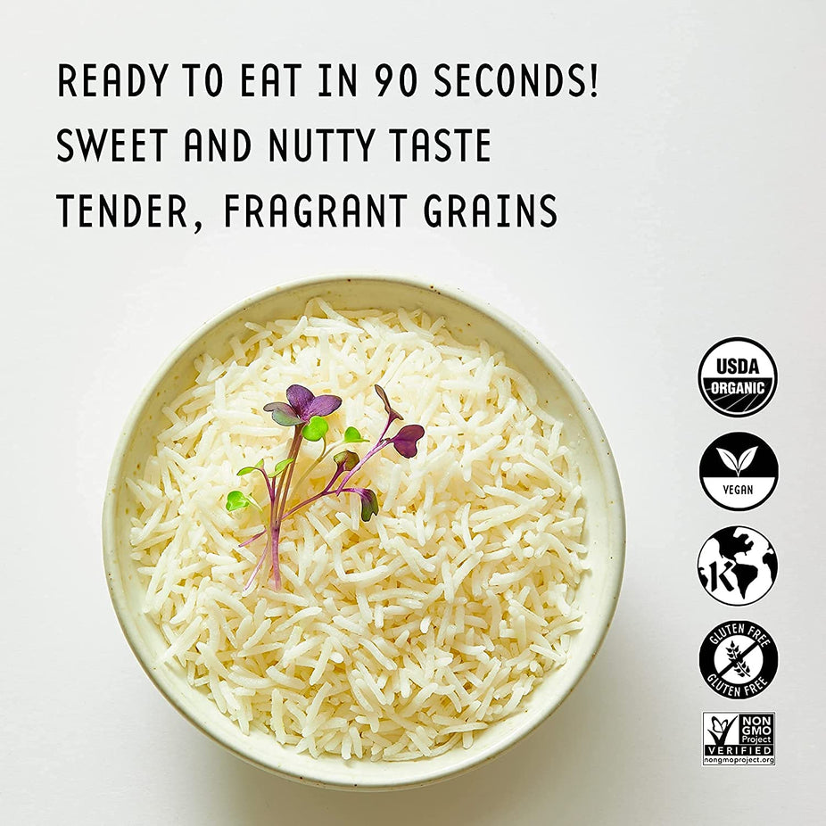 Organic Basmati Aromatic White Rice