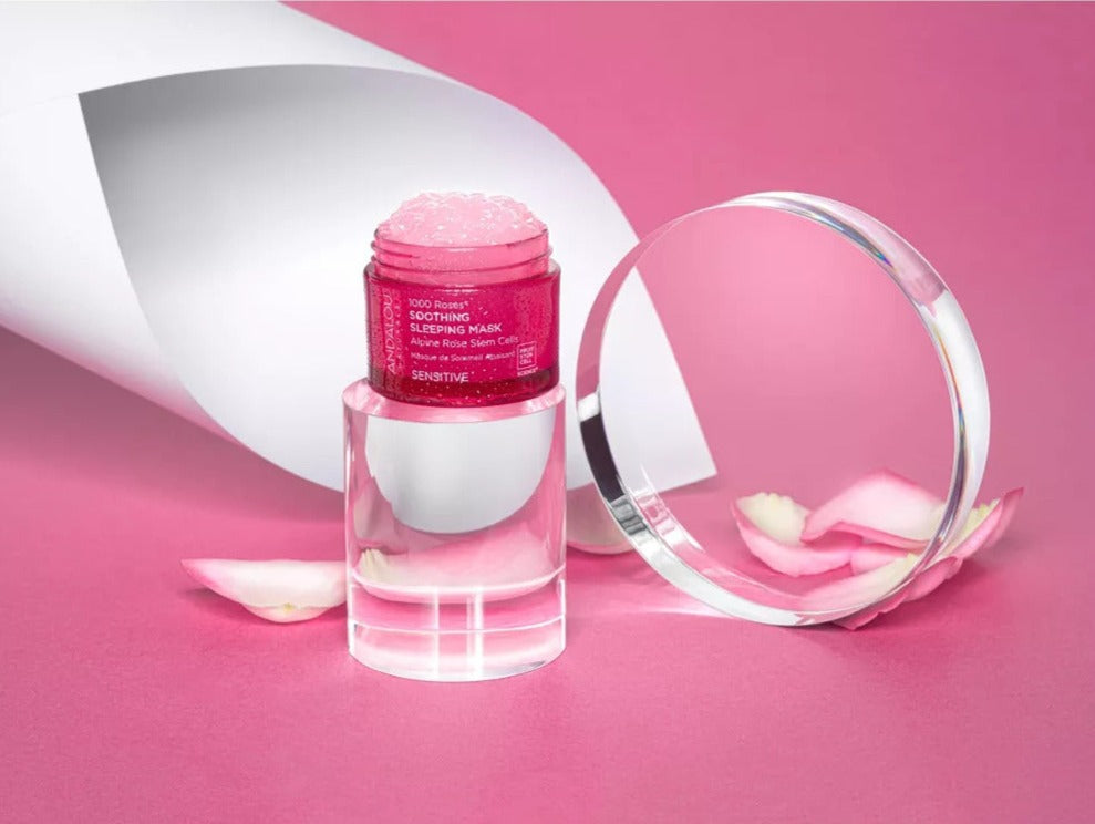 1000 Roses Soothing Sleeping Face Mask