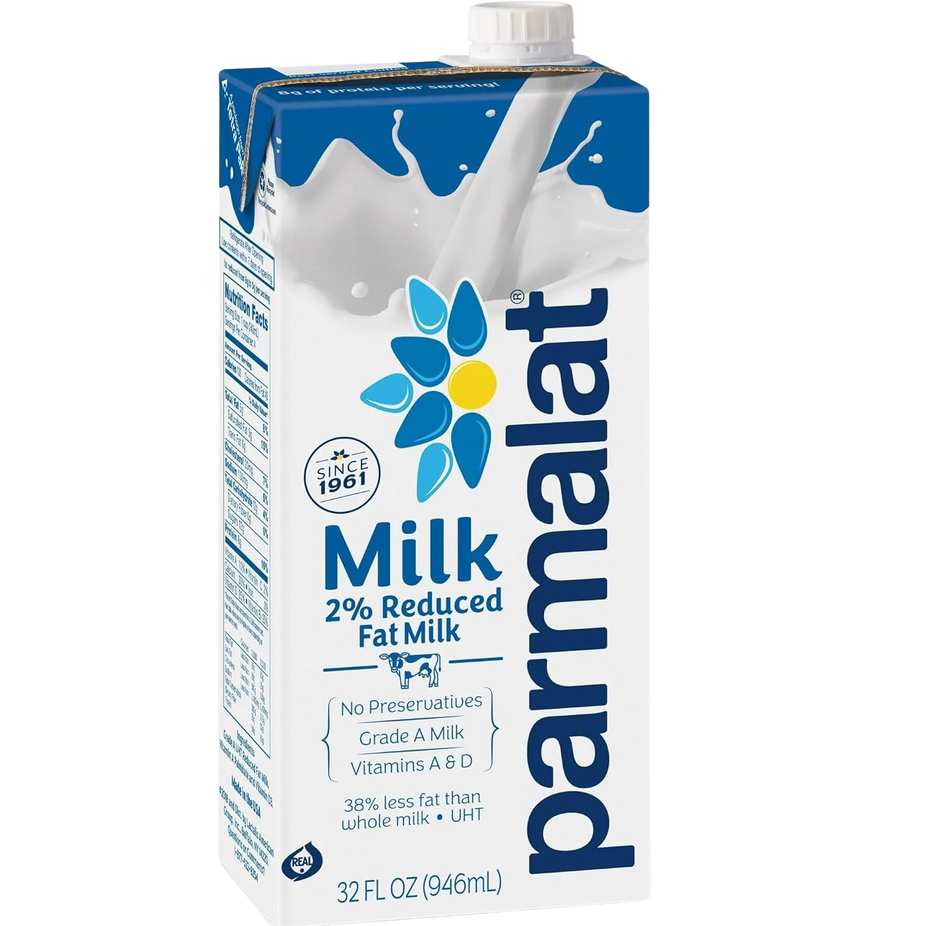 Grade A UHT 2% Reduced Fat Milk