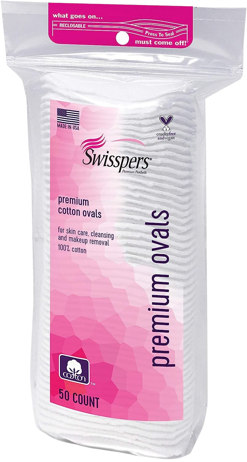 Ovals Cotton Pad (50 CT)