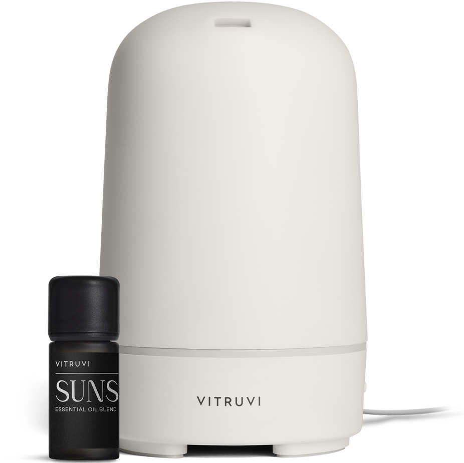 Glow Diffuser and Mini Sunset Blend Bundle