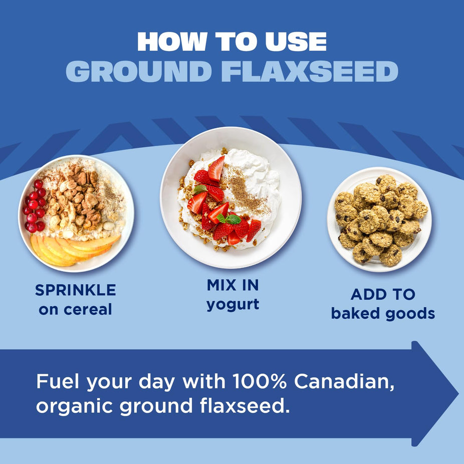 Organic Ground Flaxseed