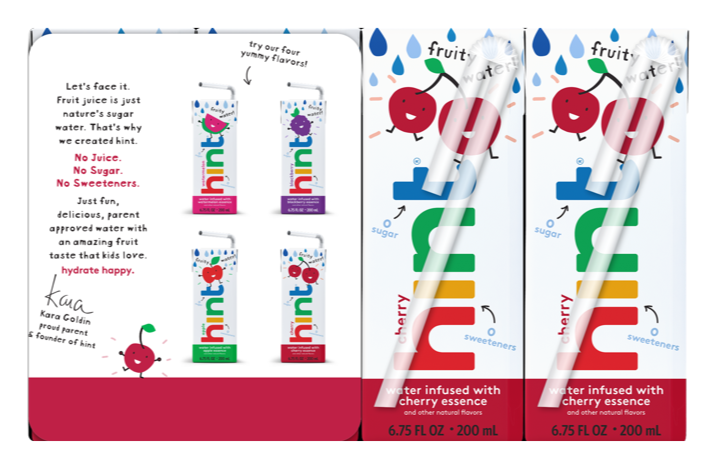 Hint Kids Cherry Infused Water (8 Pack) – Martie