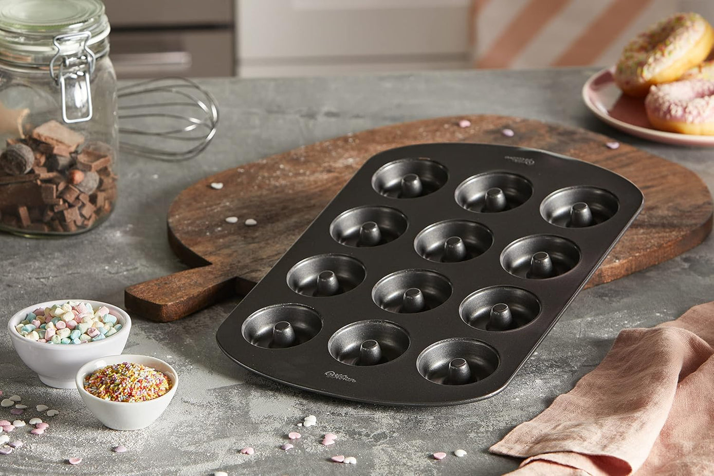 Small Doughnut Pan - 12 Cavity