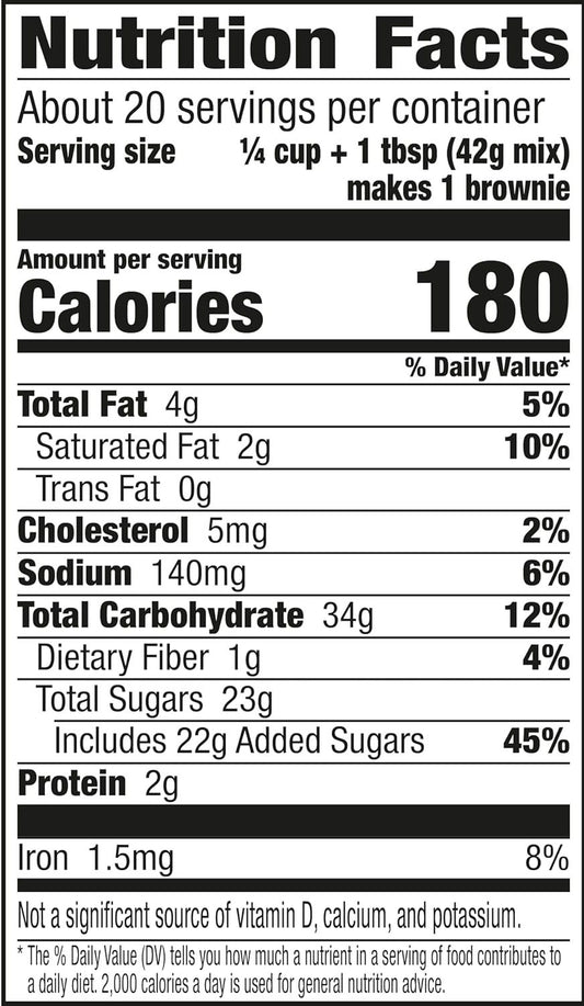 Batchables Fudge Brownie Mix