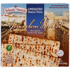 Jerusalem Baked Unsalted Daily Matzo Thins