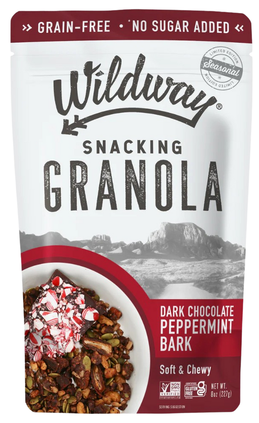 Soft & Chewy Snacking Granola Dark Chocolate Peppermint Bark (3 Pack)