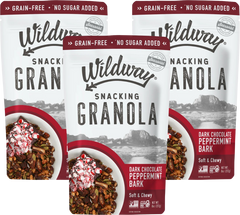 Soft & Chewy Snacking Granola Dark Chocolate Peppermint Bark (3 Pack)