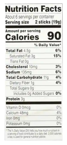 Parmesan Cheesestick