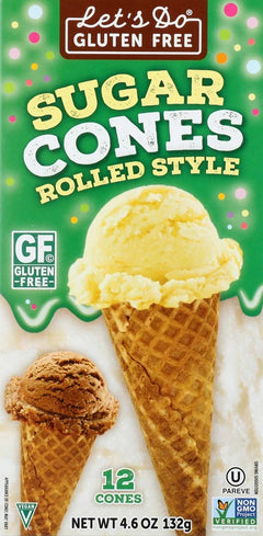 Gluten Free Sugar Cones