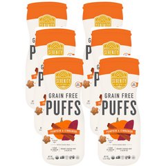 Pumpkin & Cinnamon Grain Free Puffs Baby & Toddler Snacks (6 Pack)