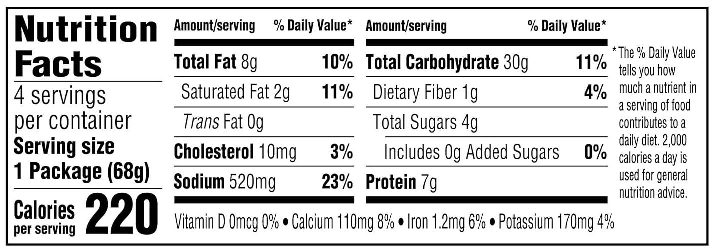 Mac & Cheese White Cheddar Shell Pasta Cups (12 Pack)