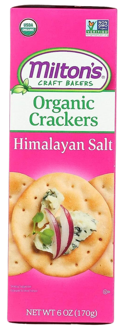 Organic Himalayan Salt Crackers