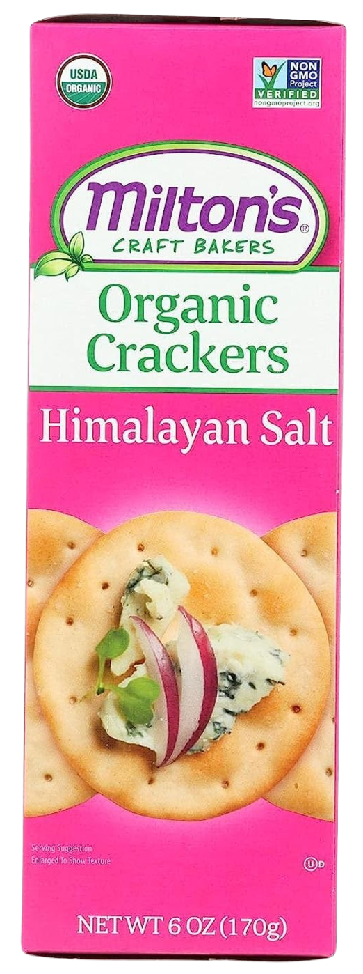 Organic Himalayan Salt Crackers