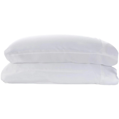 Woven Pillowcase Set in White (Queen)