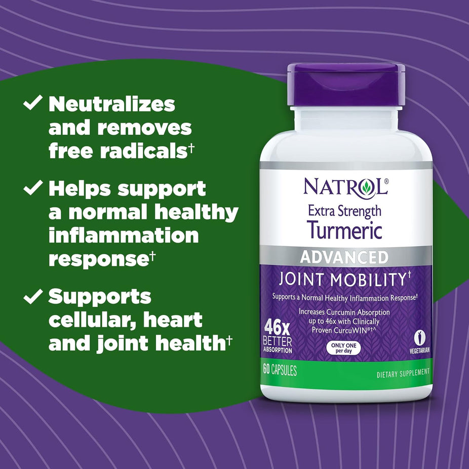 Extra Strength Turmeric (60 Capsules)