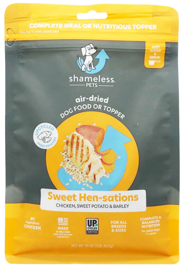Sweet Hensations Air Dried Dog Food & Topper