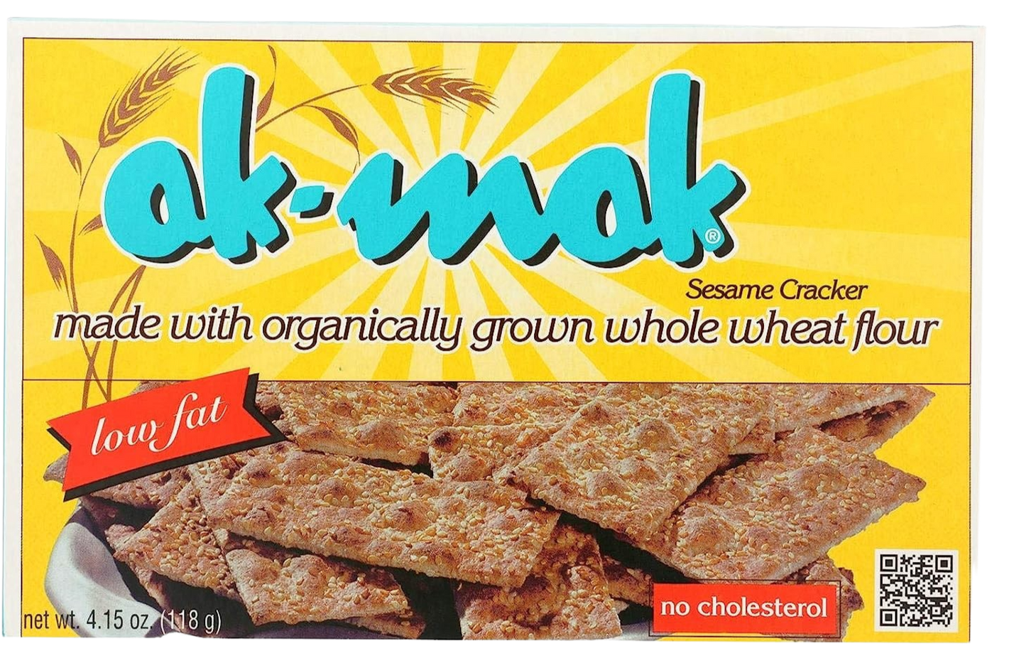 Whole Wheat Sesame Crackers