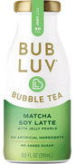 Bubble Tea Matcha Soy Latte with Jelly Pearls