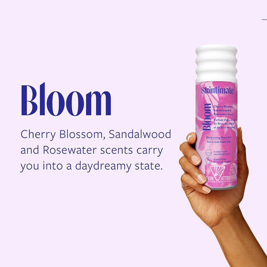 Bloom Moisturizing Shave Gel - Cherry Blossom, Sandalwood & Rosewater Scent