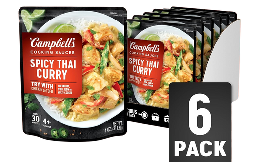 Thai Curry Chicken Sauce (6 Pack)