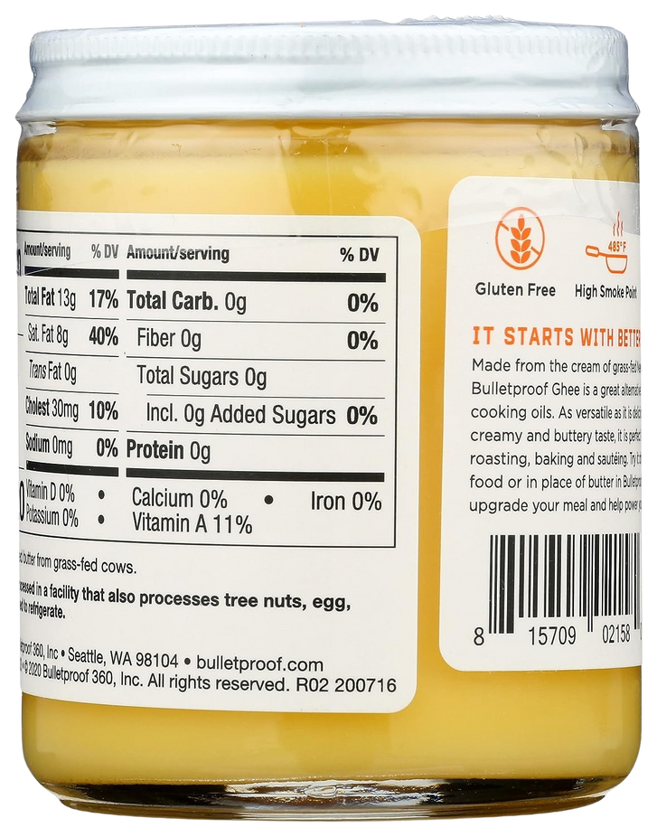 Grass Fed Ghee Butter