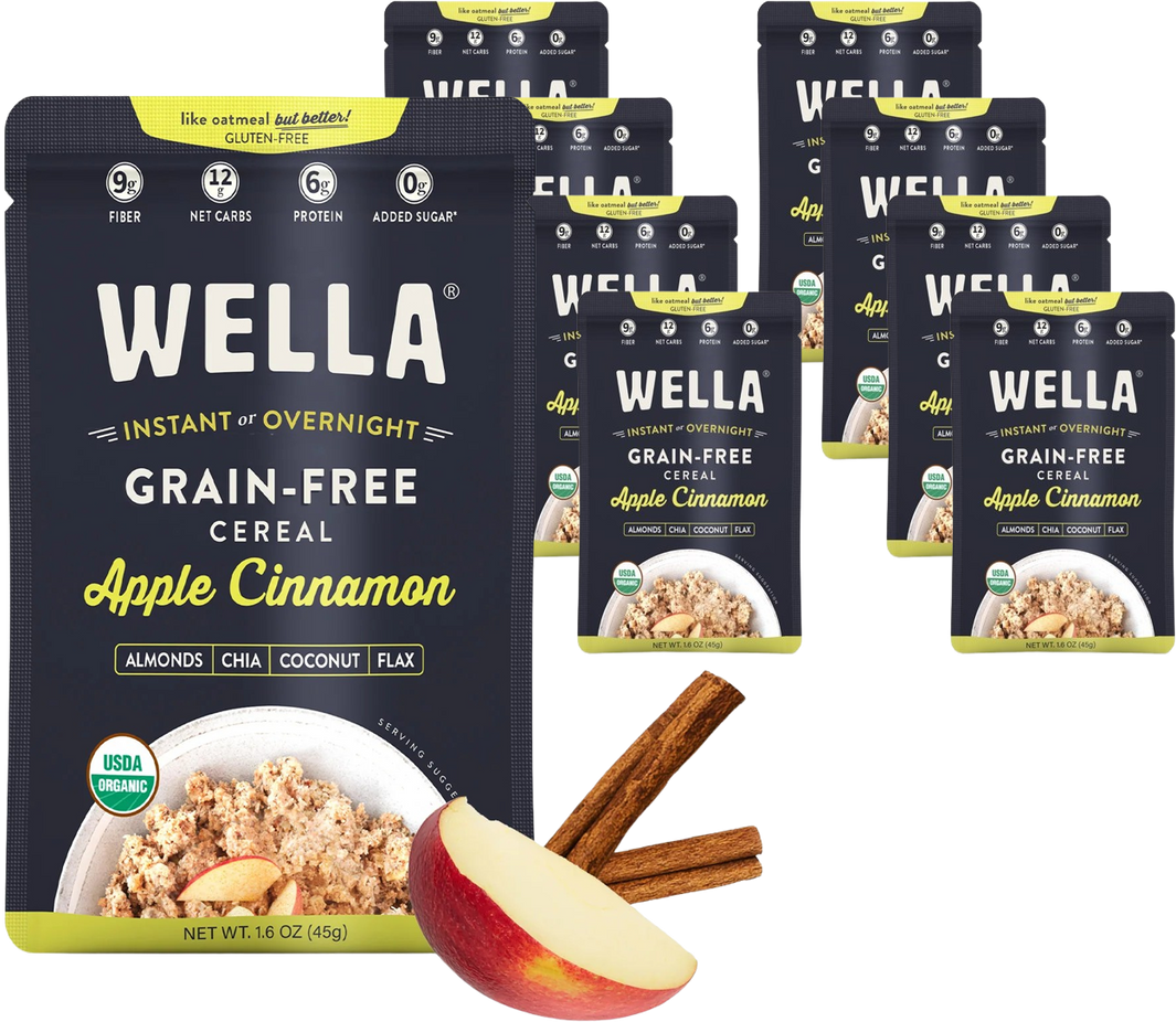 Grain-Free Apple Cinnamon Hot Cereal (8 Pack)