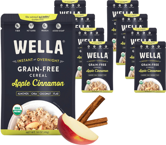 Grain-Free Apple Cinnamon Hot Cereal (8 Pack)