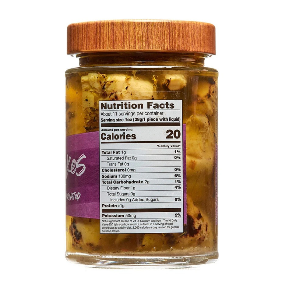 Whole Grilled and Marinated Artichoke Hearts