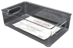 Rectangular Clear Plastic Pantry Organizer - 10x6x3