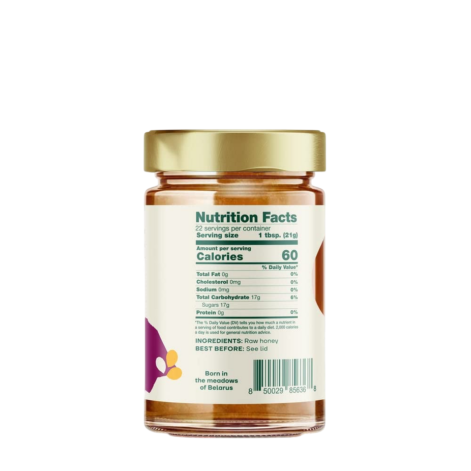 100% Pure Raw Honey Wildflower