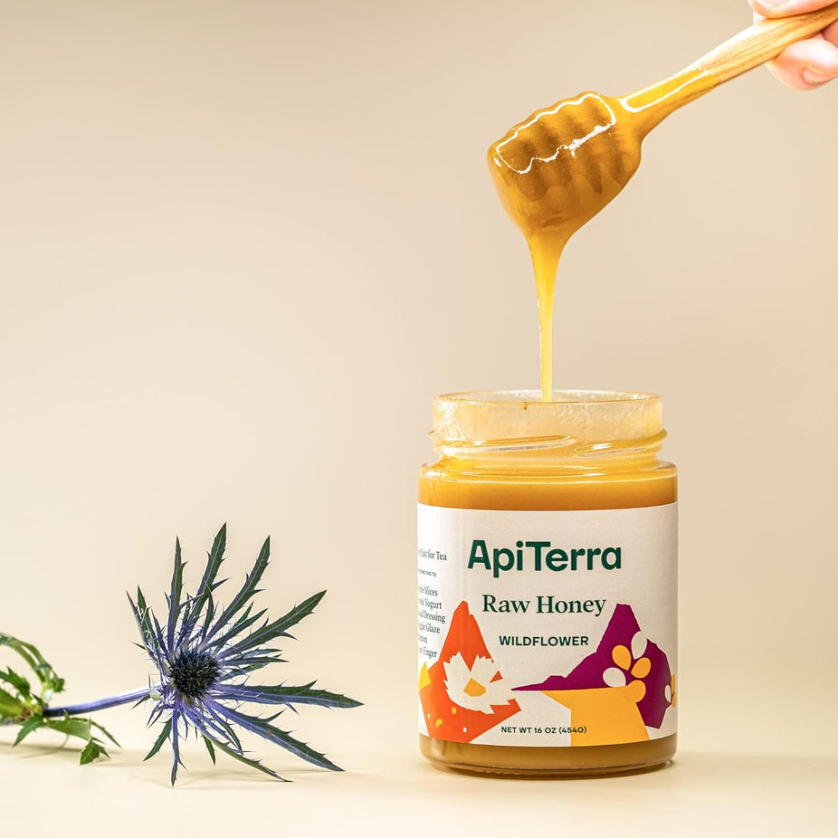 100% Pure Raw Honey Wildflower