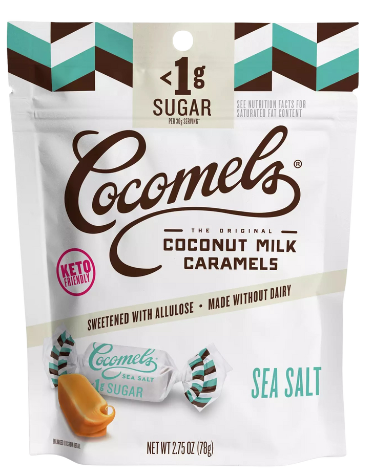 Sugar Free Sea Salt Coconut Milk Caramels