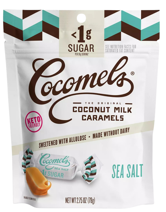 Sugar Free Sea Salt Coconut Milk Caramels