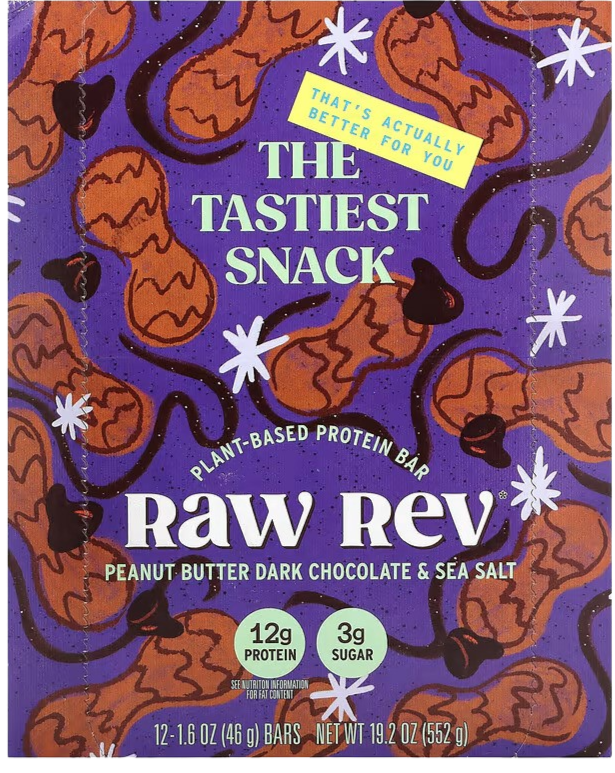 Peanut Butter, Dark Chocolate & Sea Salt Protein Bar (12 Pack)