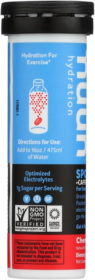 Cherry Limeade Caffeine Hydration Tablets (8 Pack)