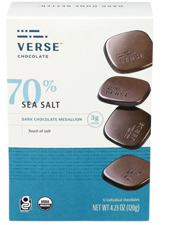 70% Sea Salt Dark Chocolate