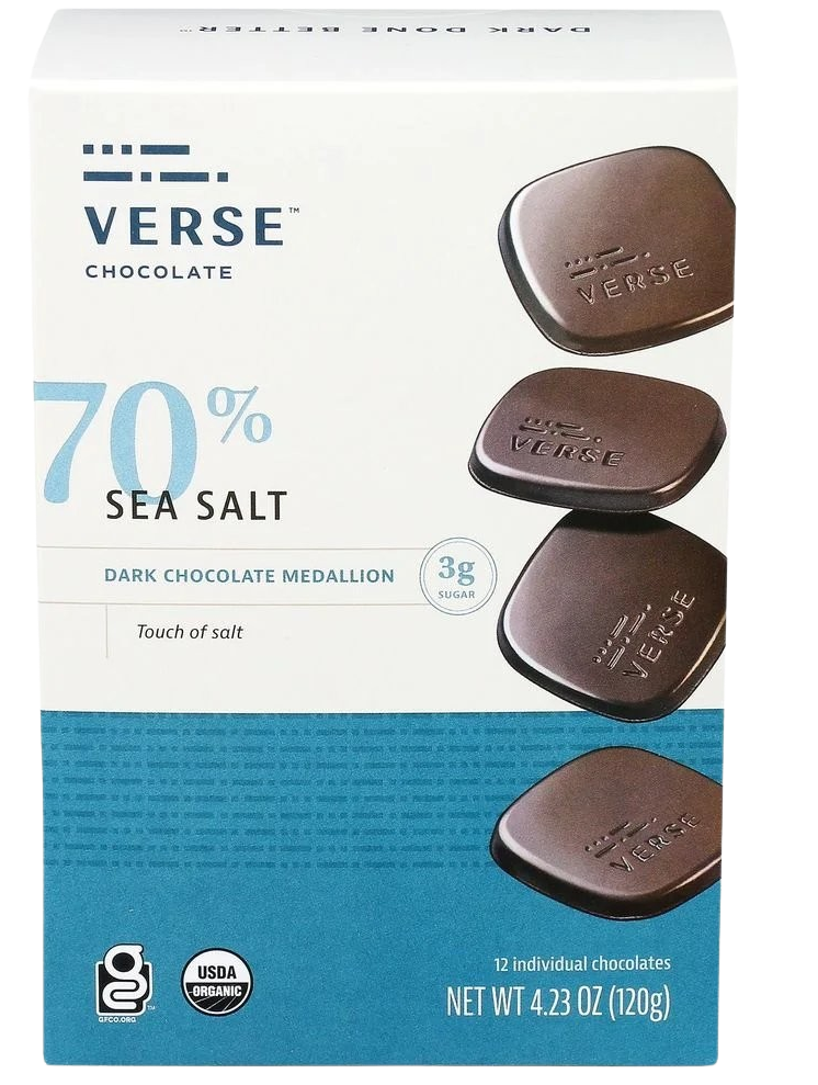 70% Sea Salt Dark Chocolate