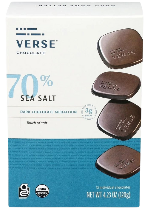 70% Sea Salt Dark Chocolate