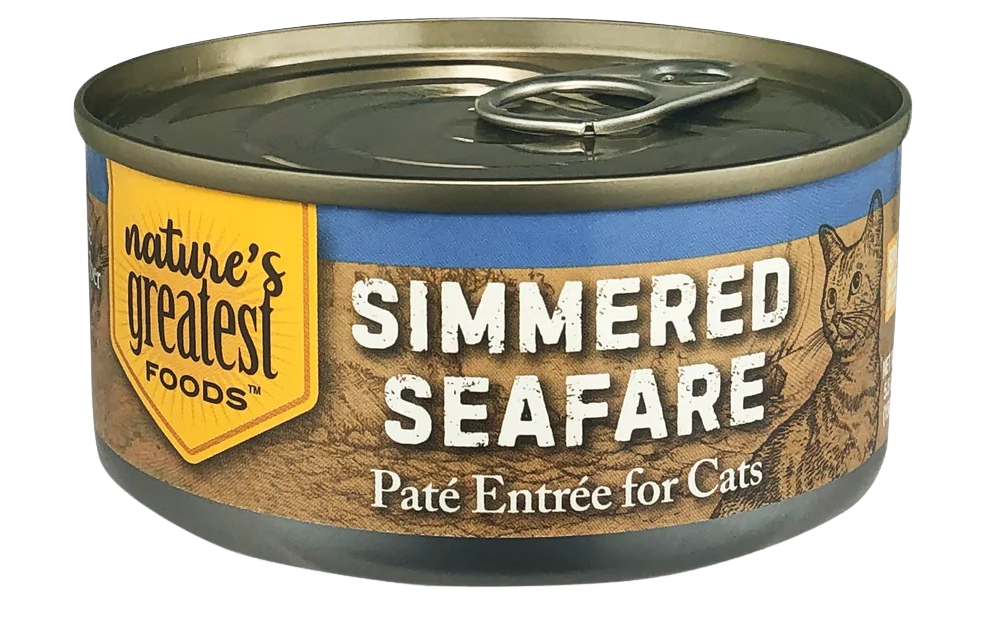 Cat Food Simmered Seafare (24 Pack)