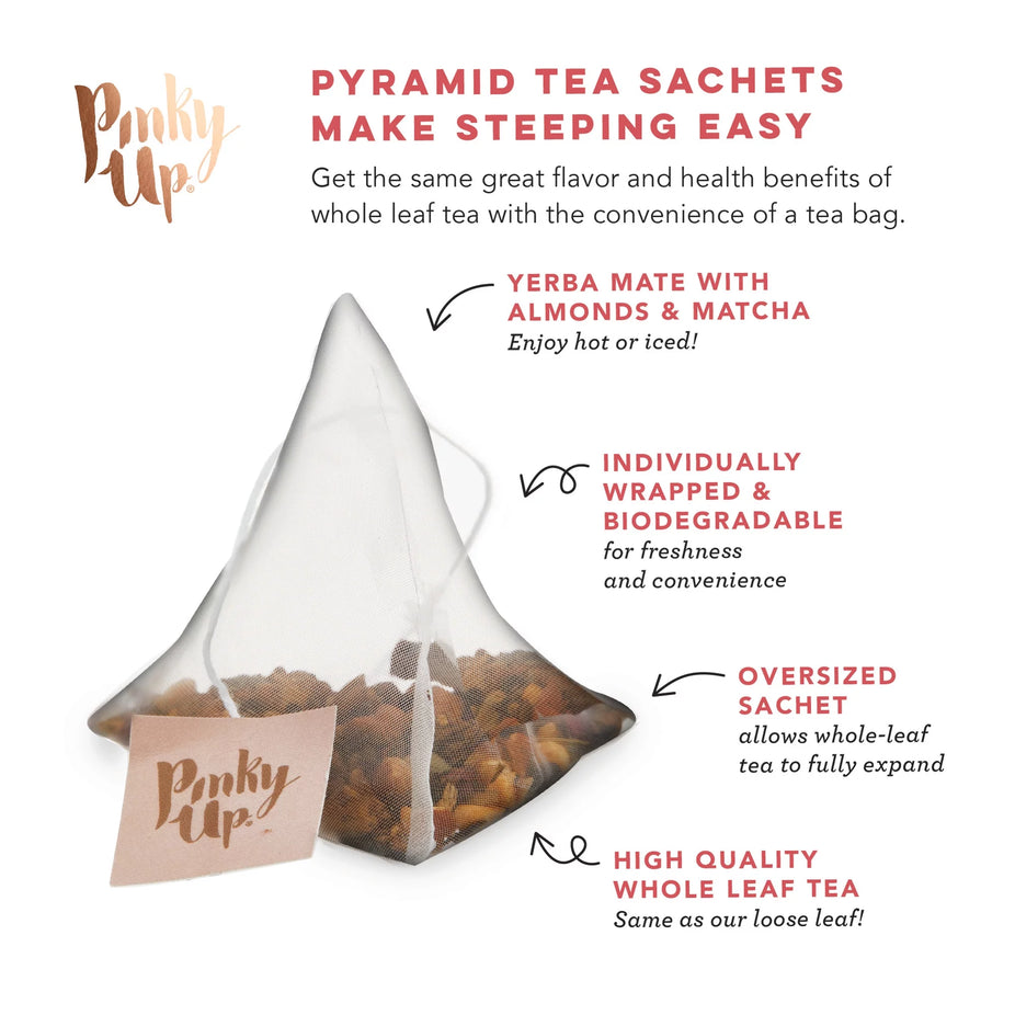 Red Velvet Cake Pyramid Tea Sachet (15 CT)